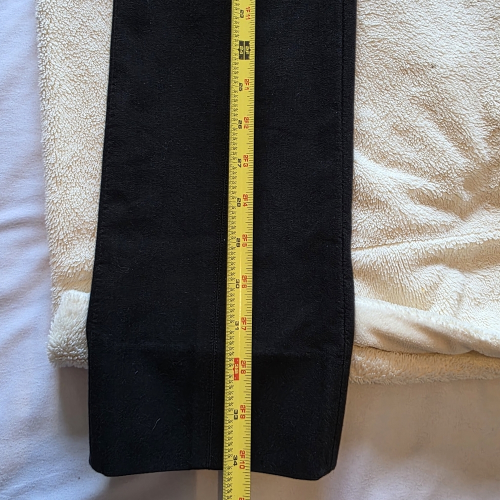 Vince Stitch Front Seam Ponte  Black Dress Pants Size Medium - Picture 9 of 14